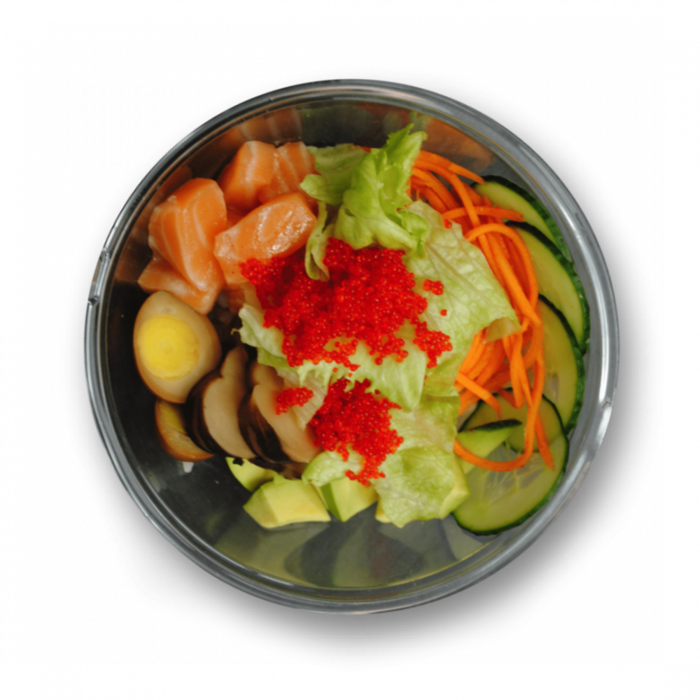 Суші-салат з лососем